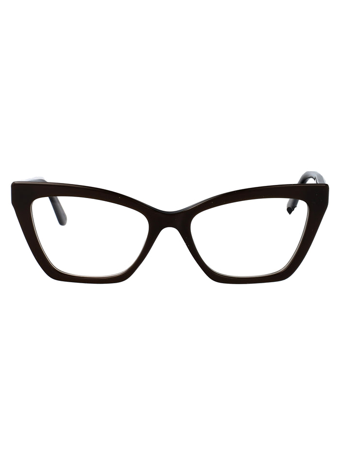 Karl Lagerfeld Black Trilayer Acetate Glasses
