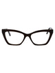 Karl Lagerfeld Black Trilayer Acetate Glasses