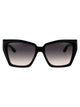 Karl Lagerfeld Black Acetate Sunglasses