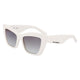 Karl Lagerfeld White Acetate Sunglasses