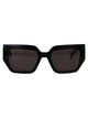 Karl Lagerfeld Black Injected Sunglasses