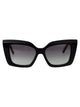 Karl Lagerfeld Black Acetate Sunglasses