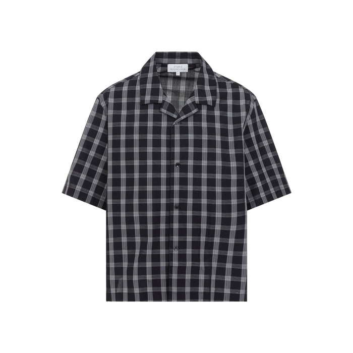 Studio Nicholson Black Kline Cotton Shirt
