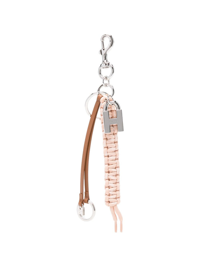Hogan Leather Keyring