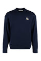 Maison Kitsuné Crew-Neck Wool Sweater