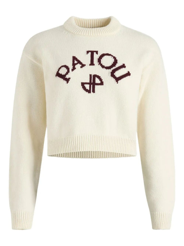 Patou Jersey With Logo And Monogram Jp