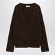 The Frankie Shop Olive Brown Oversized Elland Cardigan