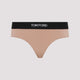 Tom Ford Dusty Rose Modal Slip With Logo
