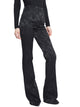 Plein Sud Satin Jaquard Flare Pants