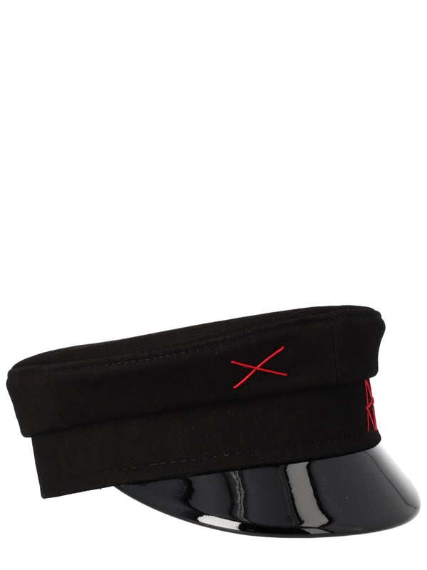 Ruslan Baginskiy Black Cotton Hat