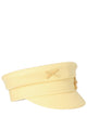 Ruslan Baginskiy Yellow Linen Hat