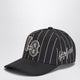 Adidas Y-3 Baseball Cap In Black Pinstripe