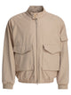 Kaptain Sunshine Beige Cotton Jacket