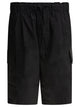 Kaptain Sunshine Black Polyester Shorts