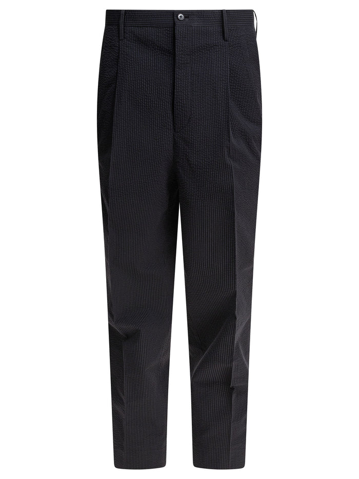 Kaptain Sunshine Blue Silk Trousers