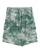Y-3 Y-3 Aop Cargo-Pocket Pleated Shorts