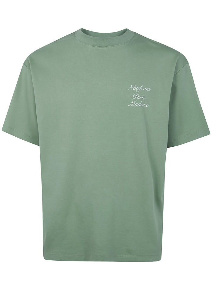 Drôle De Monsieur "Slogan Calligraphy" T-Shirt