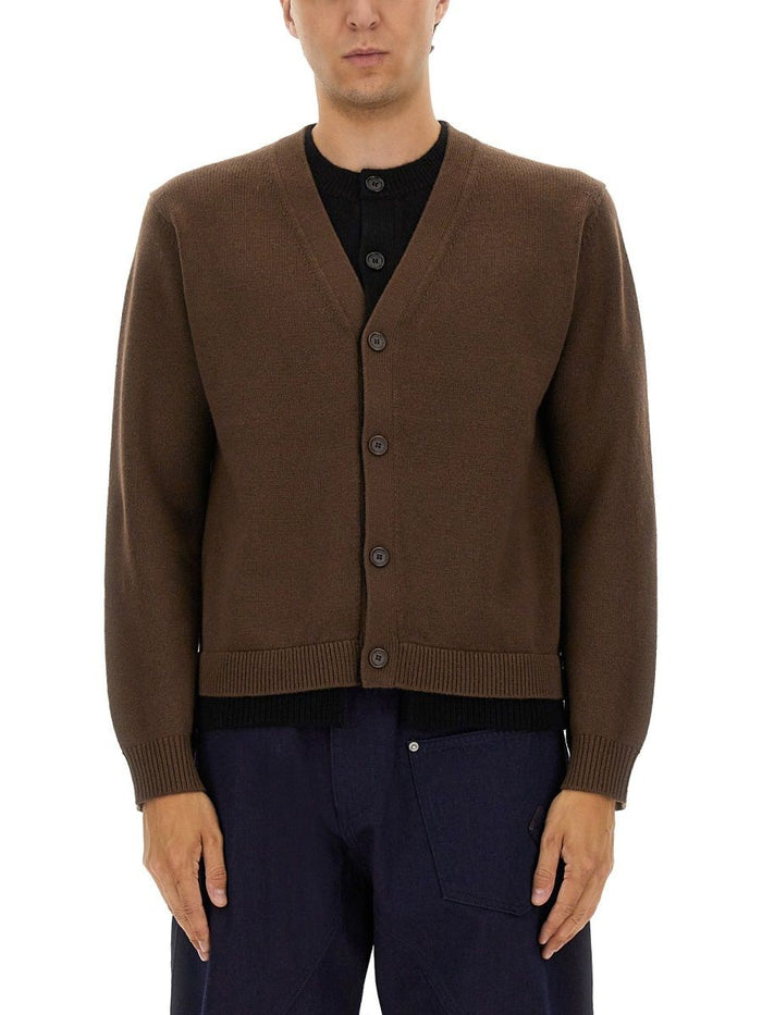 Jw Anderson Contrasting Layered Cardigan