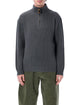 Jw Anderson Jw Anderson Half-Zip Wool-Cotton Jumper
