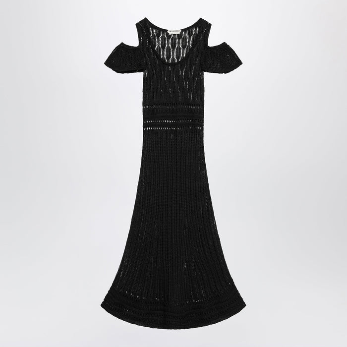 Jw Anderson Black Crochet Dress