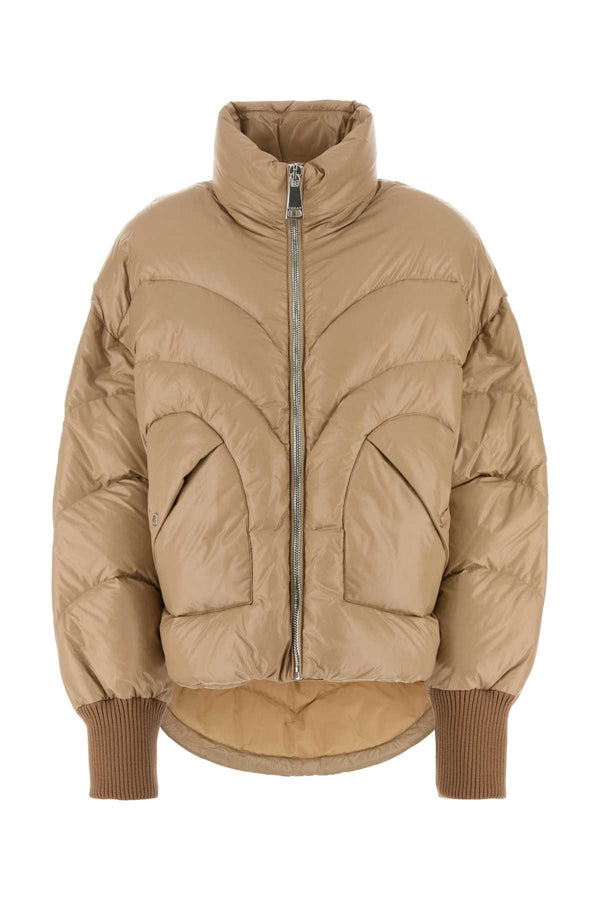 Khrisjoy Beige Nylon Down Jacket