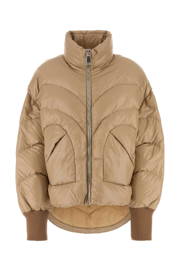 Khrisjoy Beige Nylon Down Jacket