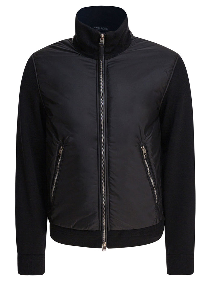 Tom Ford Black Plyester - Padding: Polyester Jacket
