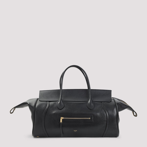 Celine Black Large New Luggage Lamb Leather Handbag