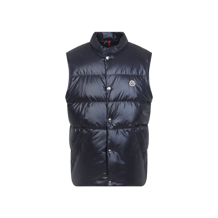 Moncler Navy Blue Restigo Polyester Gilet