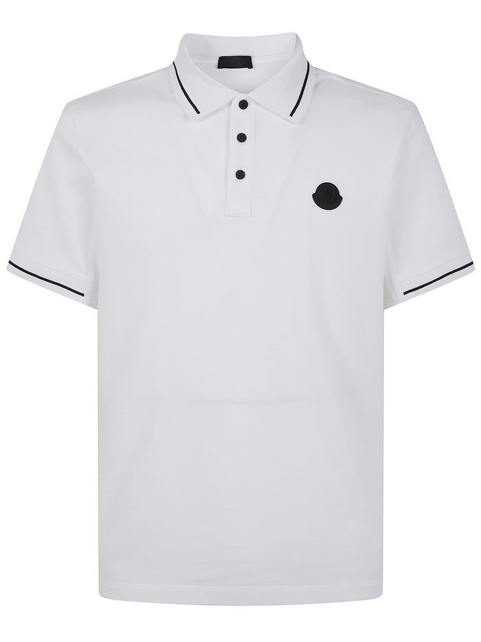 Moncler Ss Cotton Polo Shirt
