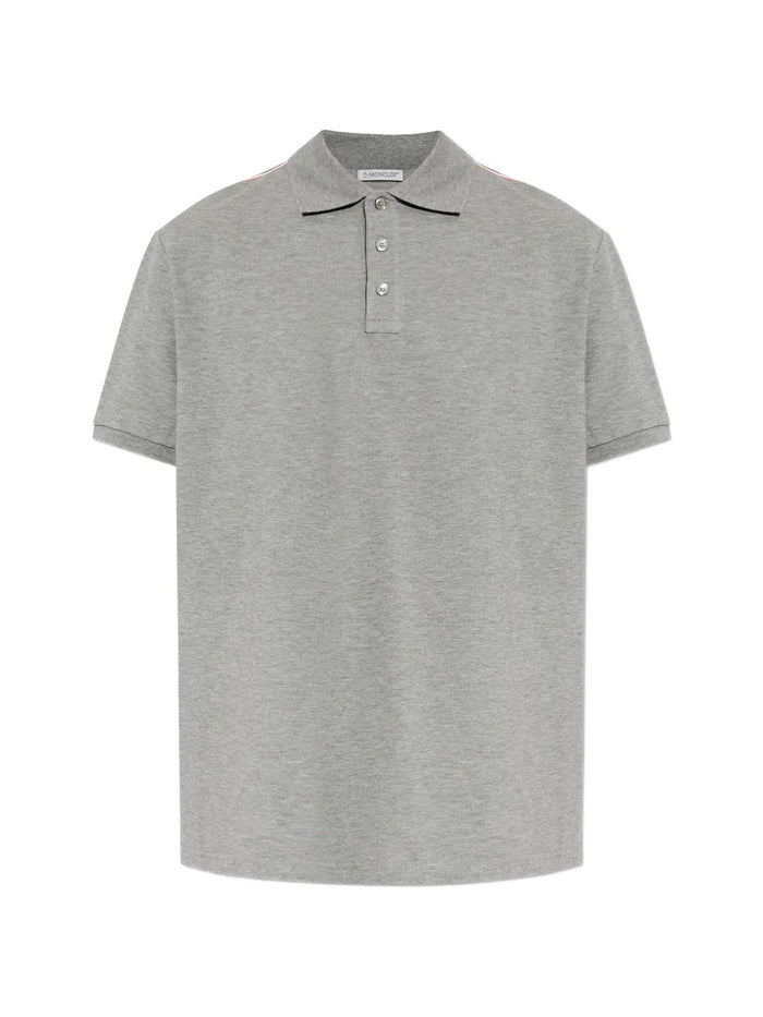 Moncler Ss Cotton Polo Shirt