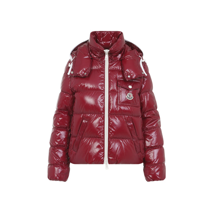 Moncler Andro Short Down Jacket With Detachable Hood