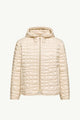 Moncler Eglantier Beige Zip Hooded Jacket
