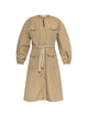 Moncler Pleated Poplin Dress