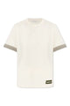 Moncler White Cotton Ss T-Shirt
