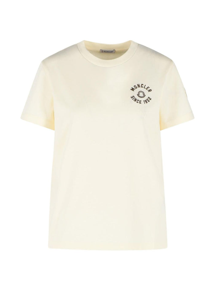 Moncler Printed Logo Cotton T-Shirt