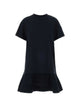 Moncler Navy Blue Jersey T-Shirt Dress