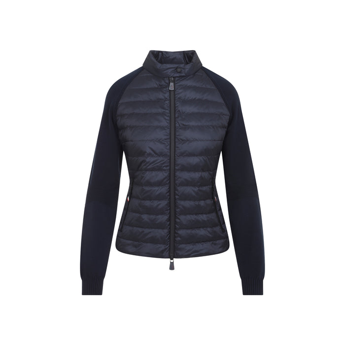 Moncler Grenoble Navy Blue Viscose Jacket