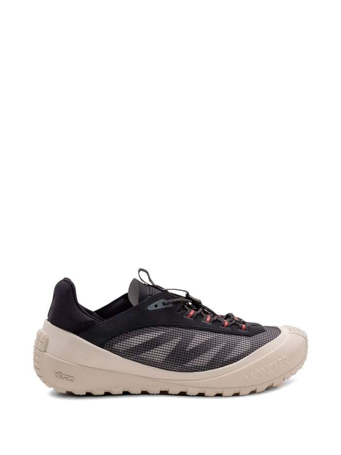 Moncler Trailgrip Sneakers In Fabric And Leather