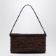 Manebi Dark Brown Canyon Leather Bag