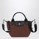 Longchamp Xs Le Pliage Energy Bag With Handle In Cacao Colour