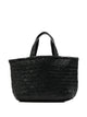 Manebi Medium Leather Tote Bag
