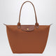 Longchamp Cognac-Coloured Le Pliage Original L Bag