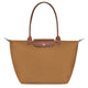 Longchamp Chamois Coloured Le Pliage Original L Bag