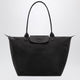 Longchamp Black Shopping Bag L Le Pliage One