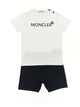 Moncler Enfant T-Shirt + Logo Bermuda Suits