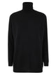 Drumohr Oversized Turtle Neck Side Splits Detail