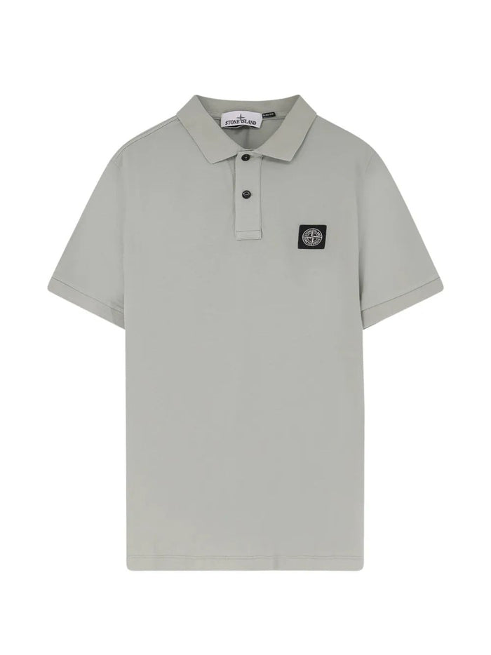 Stone Island Sage Cotton Ss Polo