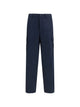 Stone Island Navyblue Cotton Trousers