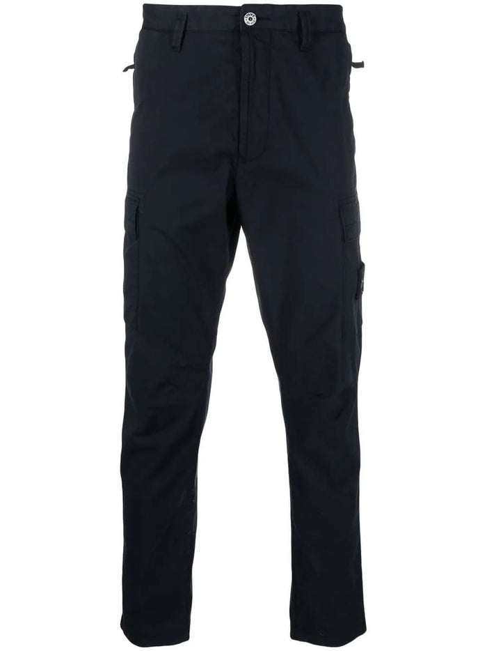 Stone Island Stone Island Stretch-Cotton Cargo Pants